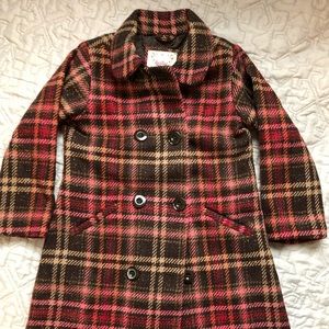 Gap girls wool coat with matching hat